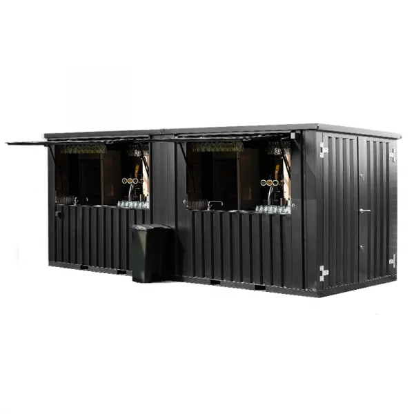 130d33_28bb107185cf47b3bb4aeadbebb46f42mv2-1.webp Zerlegbarer Barcontainer 6×2 Meter XL Schwarz RAL 9005 – Bild 1