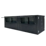 Barcontainer 8 x 2 XL Anthrazit RAL 7016
