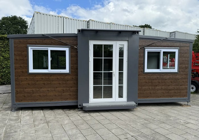 S Mobiler Container - Tiny House mit zwei Schlafzimmern und Küche, Modell 2024 – Bild 1