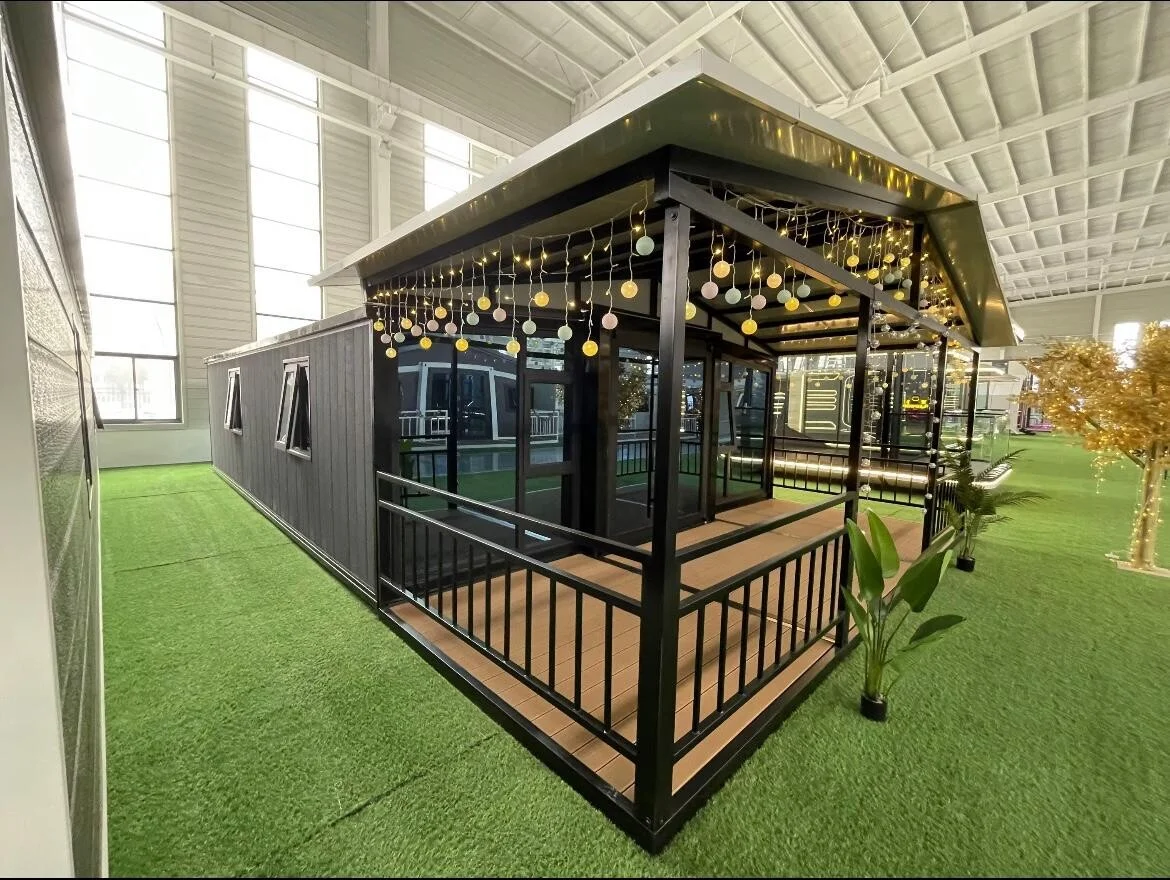 TI3 Tiny House XXL 76m² mit großer überdachter Terrasse, 5 Jahre Garantie – Bild 1